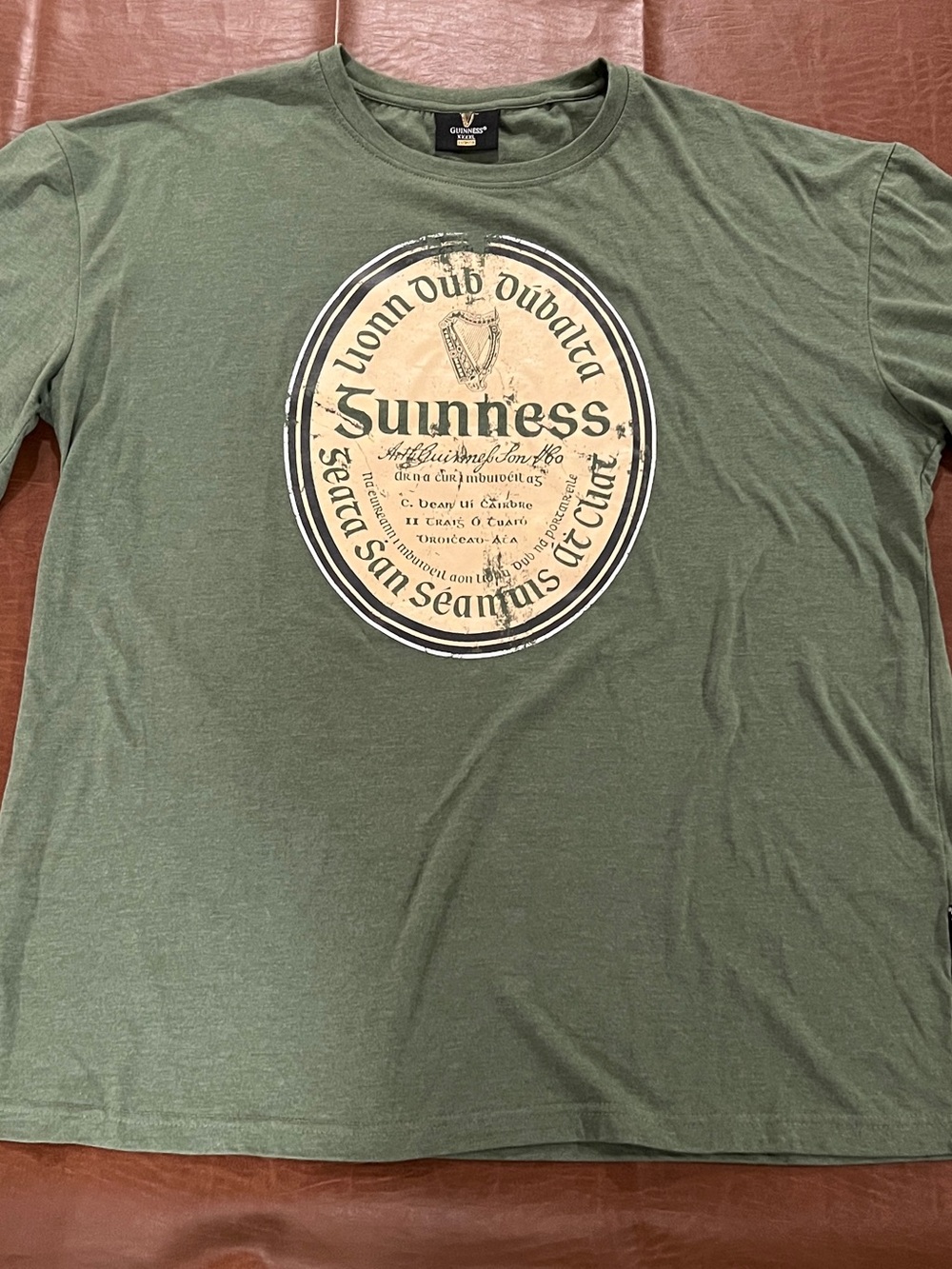 Guinness Beer Women’s Green T-Shirt - Size 4XL